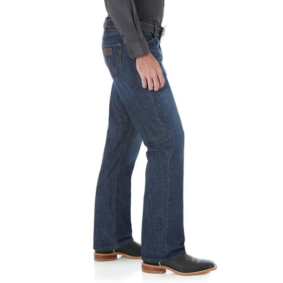 Wrangler 20X Competition Jeans Mens 36x36 Relaxed Fit Cotton Denim Blue Ranch NE - Picture 1 of 8